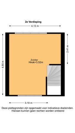 Floorplan - Loudonstraat 11, 2613 CT Delft